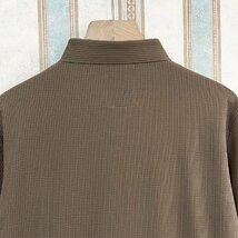最高級 定価3万 FRANKLIN MUSK・アメリカ・ニューヨーク発 ポロシャツ 高品質シルク/コットン混 薄手 速乾 涼しい 洗練 ビジネス サイズ2_画像4