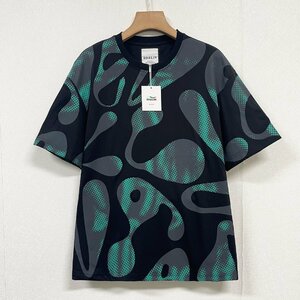 人気ヨーロッパ製※定価2万◆ブルガリア発※RISELIN 半袖Tシャツ コットン 吸湿 通気 お洒落 個性 ドット柄 英字 カットソー トップス XL