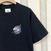 高級 定価2万 FRANKLIN MUSK・アメリカ・ニューヨーク発 半袖Tシャツ コットン100％ 快適 個性 ストリート スウェット カットソー 夏 4_画像7