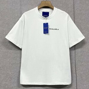 人気・半袖Tシャツ 定価2万◆Emmauela・イタリア・ミラノ発◆上質 吸汗 通気 ソフト 個性 クマ プルオーバー カットソー ストリート 夏 Mの画像2