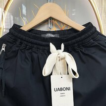 個性EU製＆定価3万◆UABONI*Paris*ショートパンツ*ユアボニ*パリ発◆上質 通気 速乾 無地 快適 ボトムス カジュアル スポーツ 定番 2XL/52_画像3