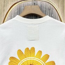 定価2万★christian milada・ミラノ発・半袖Tシャツ★人気 ナチュラル ゆったり 快適 スウェット デイジー柄 可愛い 定番 男女兼用 夏 M_画像5