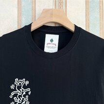 人気 定価2万 FRANKLIN MUSK・アメリカ・ニューヨーク発 半袖Tシャツ お洒落 通気 吸汗 遊び心 カットソー カジュアル ユニセックス 夏 1_画像3