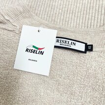 高級ヨーロッパ製※定価5万◆ブルガリア発※RISELIN セーター 上品 柔らかい 保温 ニット エレガント シンプル 着痩せ レディース 定番 48_画像7