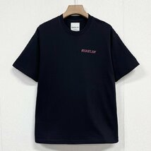 高級ヨーロッパ製※定価2万◆ブルガリア発※RISELIN 半袖Tシャツ 上質 薄手 通気 プリント 遊び心 トップス カットソー 個性 夏服 M/46_画像2