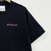 高級ヨーロッパ製※定価2万◆ブルガリア発※RISELIN 半袖Tシャツ 上質 薄手 通気 プリント 遊び心 トップス カットソー 個性 夏服 M/46_画像6