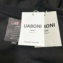 新作EU製＆定価4万◆UABONI*Paris*トレーナー*ユアボニ*パリ発◆コットン 快適 ソフト イラスト パーカー スウェット 日常着 XL/50サイズ_画像9