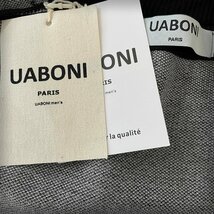 ★★人気EU製＆定価5万◆UABONI*Paris*セーター*ユアボニ*パリ発◆高級ウール 暖かい プルオーバー トレンド 個性 ニット 日常 2XL/52_画像7