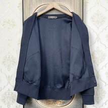 定番EU製＆定価6万◆UABONI*Paris*カーディガン*ユアボニ*パリ発◆上級 ニット 保温 丈夫 無地 洗練 ゆったり アウター 通勤 秋冬 2XL/52_画像3