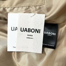 最高級EU製＆定価6万◆UABONI*Paris*ジャケット*ユアボニ*パリ発◆上品 防風 耐久 機能性 無地 アウター ジャンパー レジャー 外出 L/48_画像9