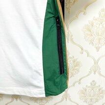 新作EU製＆定価2万◆UABONI*Paris*半袖Tシャツ*ユアボニ*パリ発◆快適 吸汗 速乾 異素材 切替 カットソー スウェット 個性 リラックス L_画像7