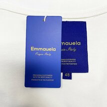 逸品・半袖Tシャツ 定価2万◆Emmauela・イタリア・ミラノ発◆コットン100% 薄手 通気 クマ おしゃれ カラフル 定番 XL/50サイズ_画像7