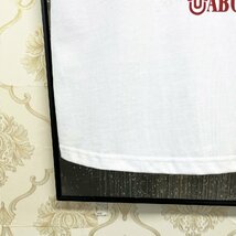 個性EU製＆定価2万◆UABONI*ユアボニ*半袖Tシャツ*フランス*パリ発◆高級 快適 ソフト クリスマス 半袖 スウェット カットソー L/48サイズ_画像7