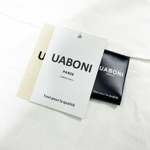 個性EU製＆定価2万◆UABONI*Paris*半袖Tシャツ*ユアボニ*パリ発◆コットン100％ 吸汗 ソフト 快適 遊び心 アメカジ ストリート 街着 2XL_画像9