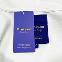 個性・パーカー 定価4万◆Emmauela・イタリア・ミラノ発◆コットン100％ 快適 ソフト クマ 英字 ストリート カットソー プルオーバー L/48_画像8