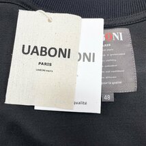 個性EU製＆定価4万◆UABONI*Paris*トレーナー*ユアボニ*パリ発◆コットン100% ゆったり スウェット 紙飛行機 遊び心 秋冬 KITH L/48サイズ_画像8