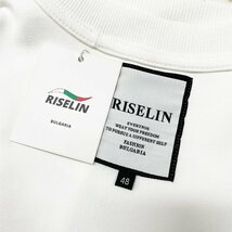 上級ヨーロッパ製※定価4万◆ブルガリア発※RISELIN トレーナー 上品 個性 リラックス 柔らかい オシャレ スウェット 男女兼用 春 L/48_画像8