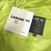 上級EU製＆定価10万◆UABONI*Paris*ダウンジャケット*ユアボニ*パリ発◆ダックダウン90％ 防寒防風 シンプル 個性 日常着 ストリート L/48_画像9