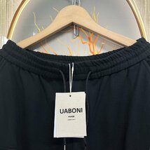 ★★個性EU製＆定価5万◆UABONI*Paris*スウェットパンツ*ユアボニ*パリ発◆上品 通気 伸縮性 快適 ボトムス カジュアル スポーツ L/48_画像3