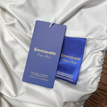 高級・ダウンジャケット 定価10万◆Emmauela・イタリア・ミラノ発◆ダックダウン90％ 上品 暖かい 防風防寒 ソフト アウター 通勤 L/48サイ_画像10