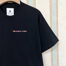 個性 定価2万 FRANKLIN MUSK・アメリカ・ニューヨーク発 半袖Tシャツ 吸汗 通気 ソフト 遊び心 ポップ アメカジ スウェット 普段着 春夏 3_画像7