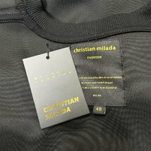 定価4万★christian milada・ミラノ発・トレーナー★綿100％ 柔らかい 快適 スウェット カットソー 遊び心 可愛い 定番 秋冬 L/48サイズ_画像9