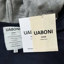 ★★高級EU製＆定価4万◆UABONI*Paris*パーカー*ユアボニ*パリ発◆シンプル 無地 トップス トレーナー プルオーバー 人気 定番 M/46サイズ_画像9