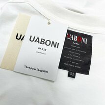 定番EU製＆定価2万◆UABONI*Paris*半袖Tシャツ*ユアボニ*パリ発◆上質 快適 通気 サンタクロース 遊び心 カットソー スウェット 夏 2XL/52_画像10