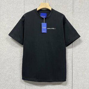 絶賛・半袖Tシャツ 定価2万◆Emmauela・イタリア・ミラノ発◆上質 吸汗 通気 ソフト 個性 クマ プルオーバー カットソー ストリート 夏 XLの画像2