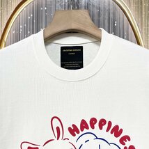 定価2万★christian milada・ミラノ発・ 半袖Tシャツ★コットン100％ 薄手 通気 快適 スウェット 可愛い カットソー 日常 夏服 M/46サイズ_画像4