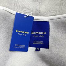 個性・パーカー 定価5万◆Emmauela・イタリア・ミラノ発◆コットン100% 防寒 暖かい 裏起毛 柔らか スウェット トレーナー アメカジ XL/50_画像8