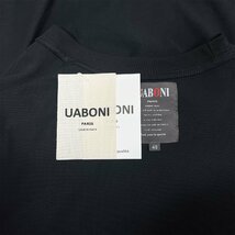 個性EU製＆定価2万◆UABONI*ユアボニ*半袖Tシャツ*フランス*パリ発◆高級 快適 ソフト クリスマス お洒落 スウェット カットソー XL/50_画像8