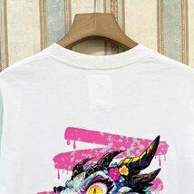 絶賛 定価2万 FRANKLIN MUSK・アメリカ・ニューヨーク発 半袖Tシャツ コットン100％ 快適 個性 ストリート スウェット カットソー 夏 4_画像5