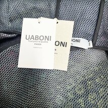 個性EU製＆定価7万◆UABONI*Paris*日焼け防止上下セット*ユアボニ◆グラデーション 透かし彫り UVカット ジャケット ショートパンツ M/46_画像10