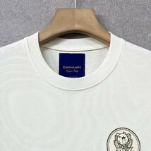 絶賛・半袖Tシャツ 定価2万◆Emmauela・イタリア・ミラノ発◆高級 快適 伸縮性 ロック ストリート ゆったり 男女兼用 人気 2XL/52サイズ_画像4