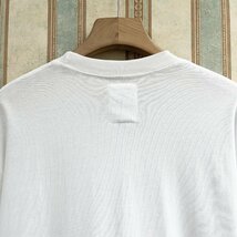高級 定価2万 FRANKLIN MUSK・アメリカ・ニューヨーク発 半袖Tシャツ 上質 個性 英字柄 アメカジ トップス 日常 ユニセックス サイズ4_画像4