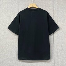 定番・半袖Tシャツ 定価2万◆Emmauela・イタリア・ミラノ発◆綿100％ 上質 薄手 通気 個性 車 プルオーバー カットソー アメカジ 夏服 M_画像2