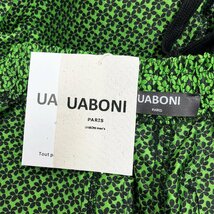 個性EU製＆定価3万◆UABONI*Paris*ショートパンツ*ユアボニ*パリ発◆上質 薄手 総柄 鮮やか おしゃれ 半ズボン リゾート 夏用 L/48サイズ_画像7