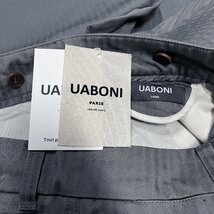 最高峰EU製＆定価5万◆UABONI*Paris*サロペット*ユアボニ*パリ発◆上品 ゆったり 通気 吸汗 ロングパンツ シック 紳士 ビジネス 日常着 52_画像8