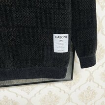 ★★上級EU製＆定価5万◆UABONI*Paris*セーター*ユアボニ*パリ発◆高品質 ミンク／カシミヤ混 ふわふわ 暖かい ニット トップス 通勤 2XL_画像7