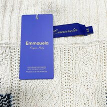 個性・セーター 定価5万◆Emmauela・イタリア・ミラノ発◆上品 ニット スウェット 防寒 快適 ソフト タートルネック トップス 2XL/52サイズ_画像9