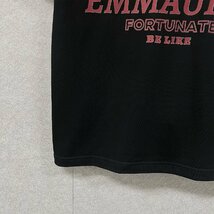 上品・半袖Tシャツ 定価2万◆Emmauela・イタリア・ミラノ発◆コットン100％ 快適 高級 通気 おしゃれ 菊 スウェット カットソー トップスXL_画像5