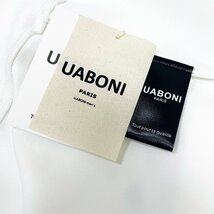 個性EU製＆定価4万◆UABONI*Paris*トレーナー*ユアボニ*パリ発◆上品 お洒落 シンプル フラワー スウェット カットソー 春 日常 M/46サイズ_画像9