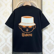 新作EU製＆定価2万◆UABONI*ユアボニ*半袖Tシャツ*フランス*パリ発◆コットン100％ 薄手 吸汗 通気 遊び心 可愛い カットソー 日常 2XL/52_画像1