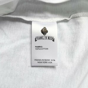 上級 定価2万 FRANKLIN MUSK・アメリカ・ニューヨーク発 半袖Tシャツ 快適 吸湿 遊び心 可愛い トップス スウェット カットソー サイズ1の画像8