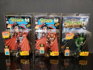  series large amount exhibiting!! including in a package welcome!! Anne mask do Spawn 3 kind set SPAWNmak fur Len inspection ) DC MARVEL Legend LEGENDS 90s