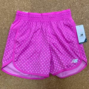 [ unused ] New balance new balance running pants S size lady's pink marathon training Jim short pants Ran bread 