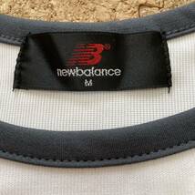 ニューバランス new balance テニス ランニングシャツ TシャツMサイズ レディース 白 ランニング マラソン トレーニング スポーツウエア _画像3