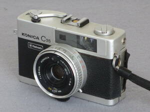 【中古】銀塩フィルムカメラ　コニカ　KONICA C35