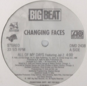 【廃盤12inch】Changing Faces / All Of My Days Feat. JAY-Z